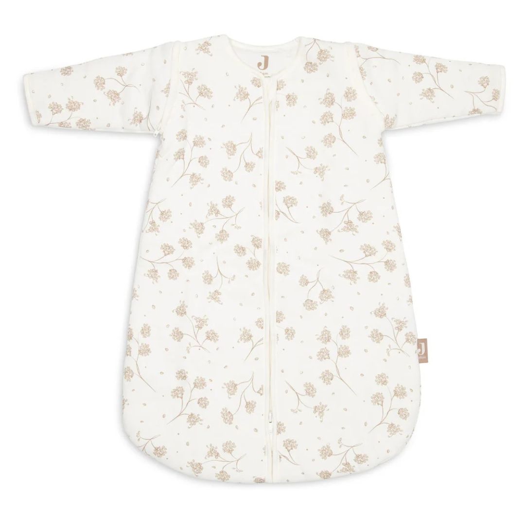 Jollein® Otroška spalna vreča s snemljivimi rokavi 60cm Leafy Dreams TOG 3.5