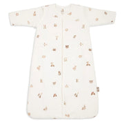 Jollein® Otroška spalna vreča s snemljivimi rokavi 90cm Animal Friends TOG 3.5 Jollein