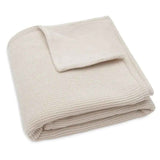 Jollein® Couverture 75x100 Basic Knit Oatmeal/Velvet