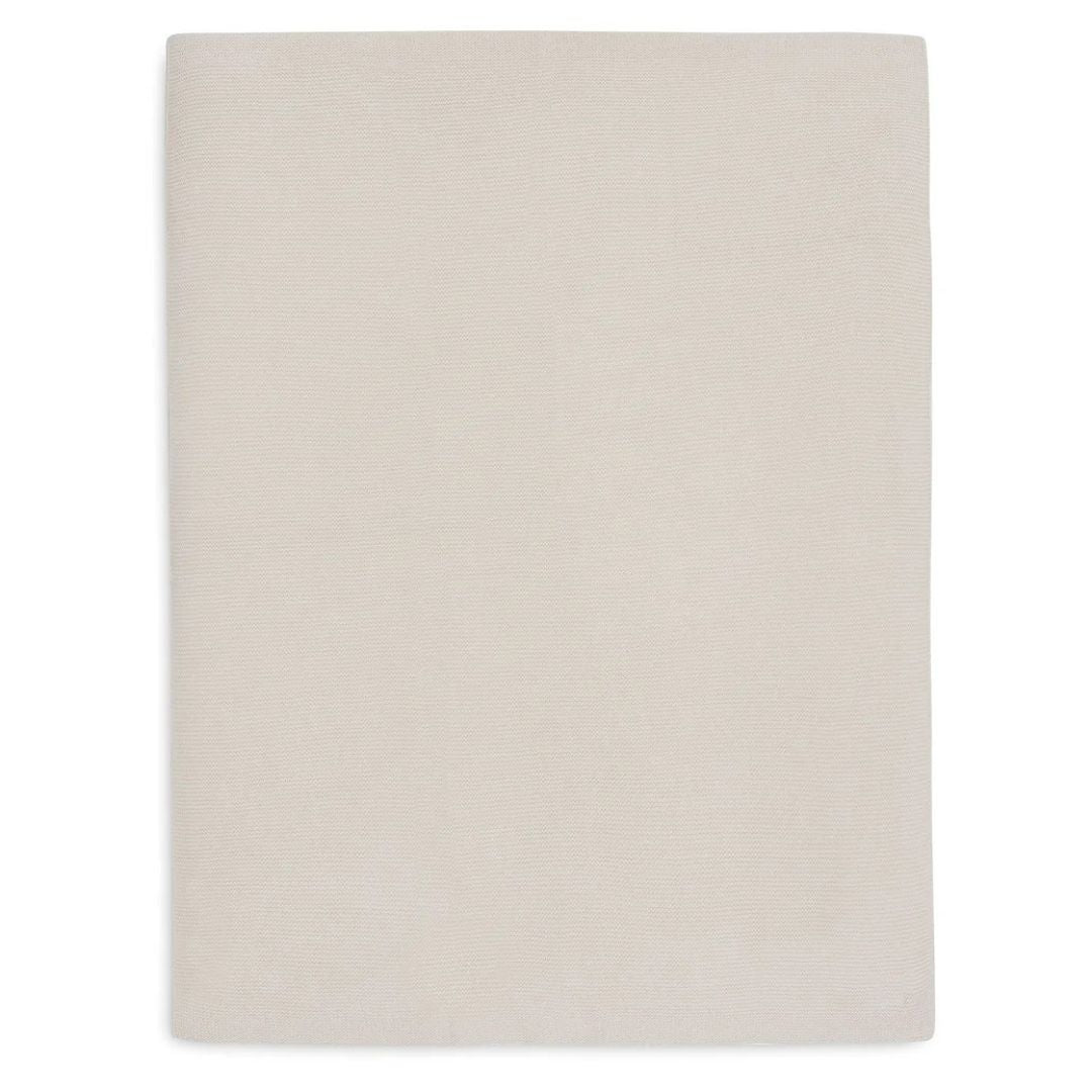 Jollein® Bombažna odejica Basic Knit Oatmeal 100x150 Jollein