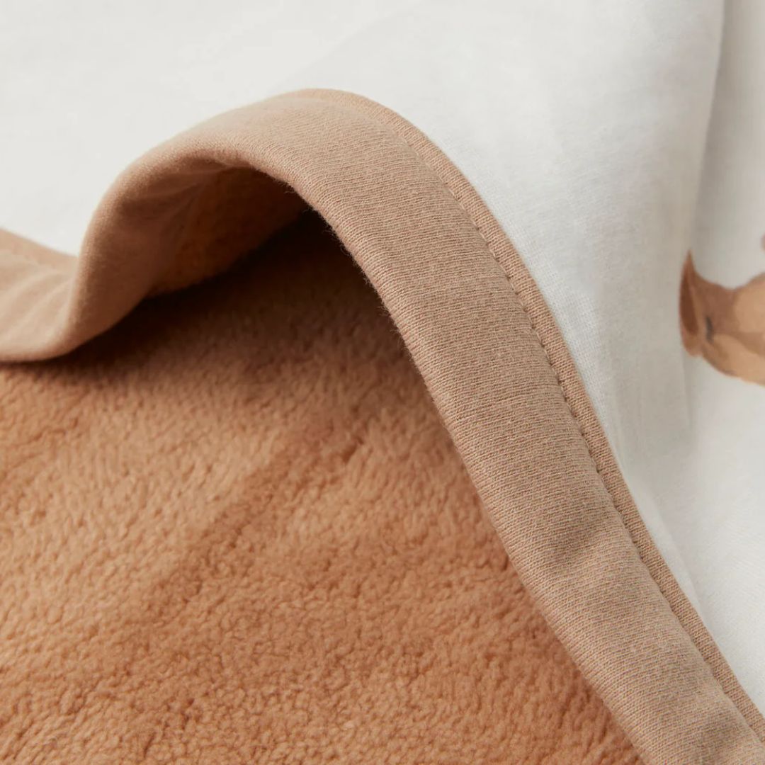 Jollein® Bombažna odejica Teddy Bear 100x150 Jollein