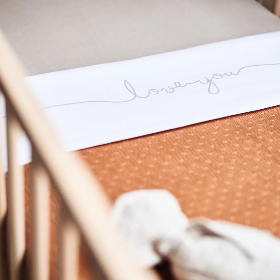Jollein® Lenzuolo in cotone 40/50x80/90 Nougat