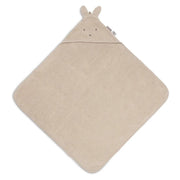 Jollein® Brisača s kapuco Jacquard Miffy Warm Sand 75x75 Jollein