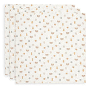 Jollein® Lange en mousseline 70x70cm Jollies Lot de 3