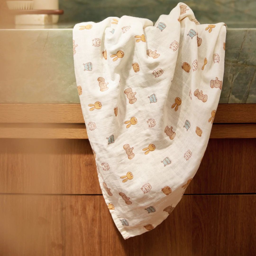 Jollein® Lange en mousseline 70x70cm Jollies Lot de 3