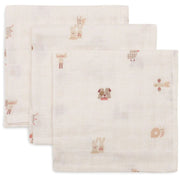 Jollein® Komplet 3 krpic za umivanje Animal Friends 20x15 Jollein