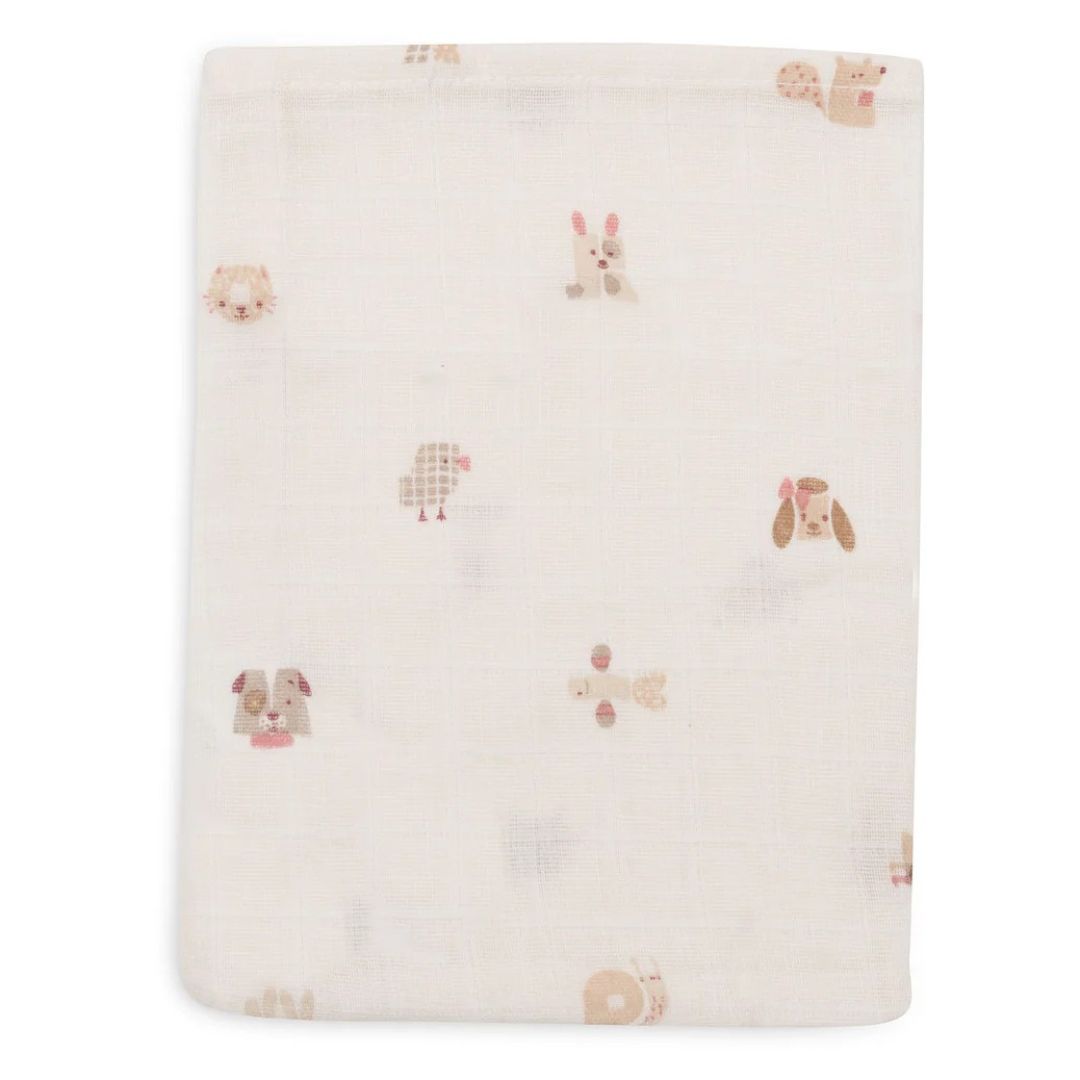 Jollein® Komplet 3 krpic za umivanje Animal Friends 20x15 Jollein