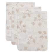 Jollein® Komplet 3 krpic za umivanje Leafy Dreams 20x15 Jollein