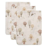 Jollein® Komplet 3 krpice za umivanje Tiny Park 20x15 cm