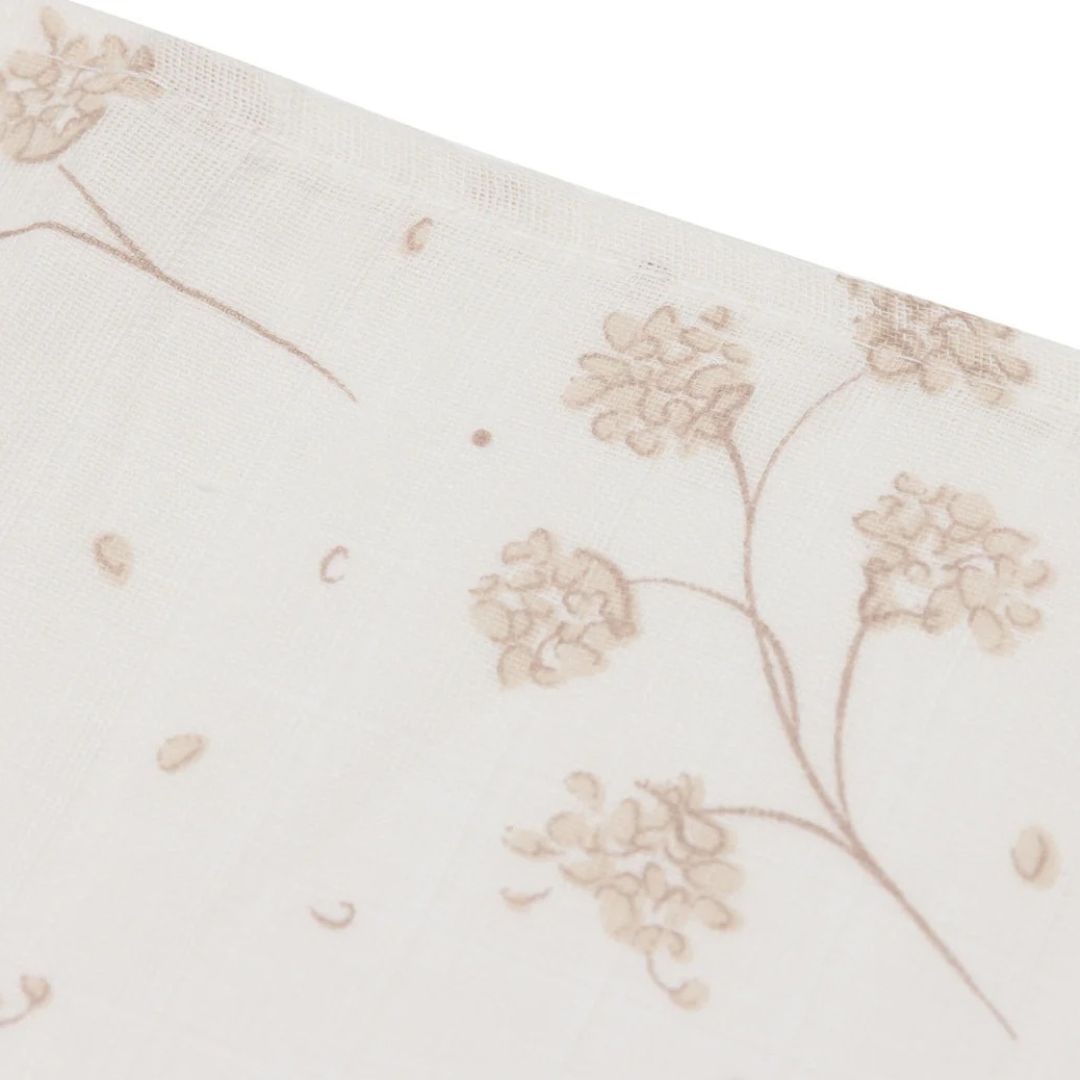 Jollein® Komplet 3 tetra pleničk Leafy Dreams 31x31 cm Jollein