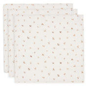 Jollein® Komplet 3 tetra pleničk 70x70 cm Animal Friends Jollein