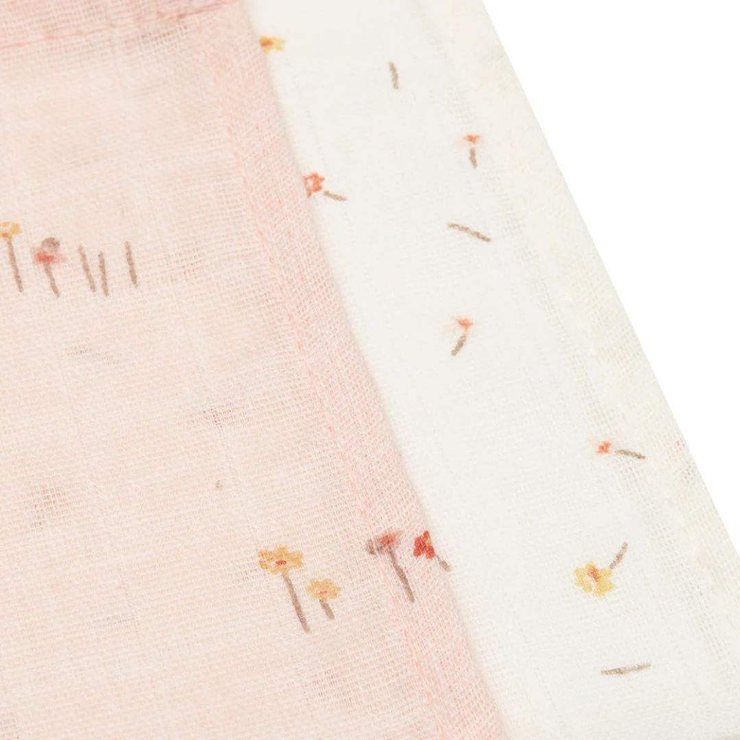 Jollein® Komplet 3 tetra pleničk Pretty Picnic 31x31 cm Jollein