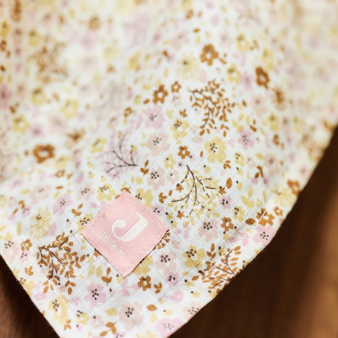 Jollein® Komplet dveh tetra pleničk Flower Fairies 115x115cm Jollein