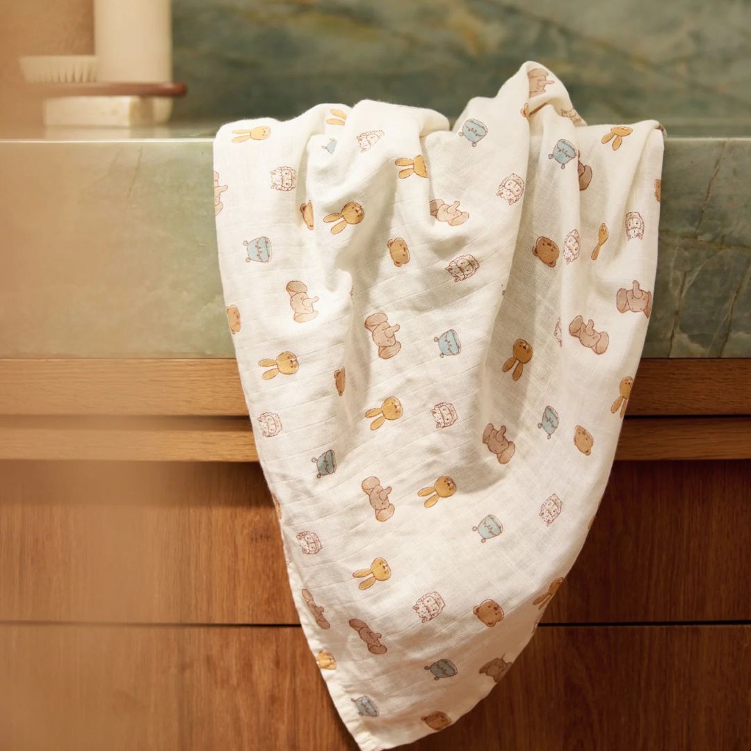 Jollein® Set di due pannolini in mussola Jollies 115x115cm