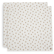 Jollein® Set di due pannolini di tetra Mini Teddy Bear 115x115