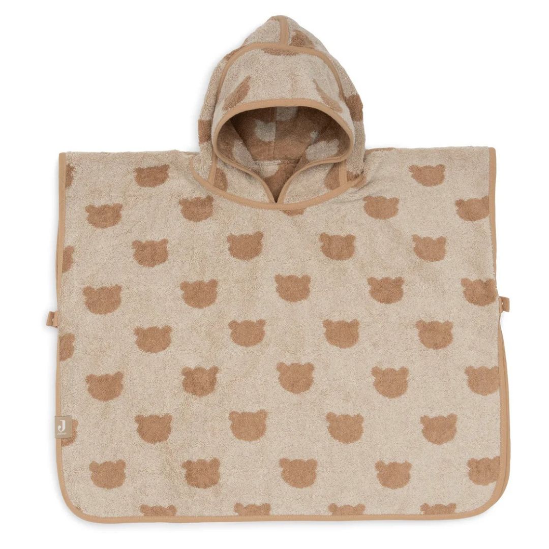 Jollein® Kopalni pončo Terry Jacquard Teddy Bear Jollein