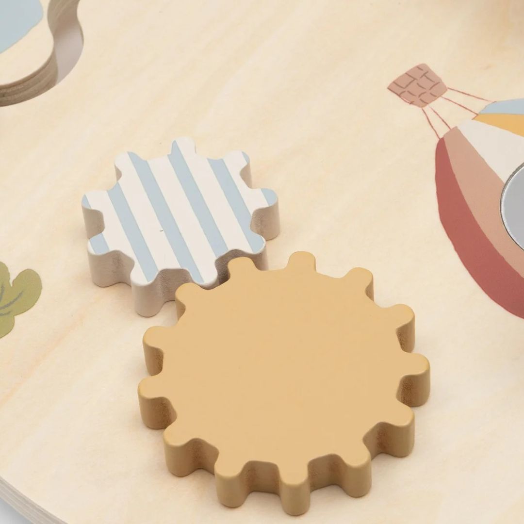 Jollein® Tableau d'activités en bois Jollies