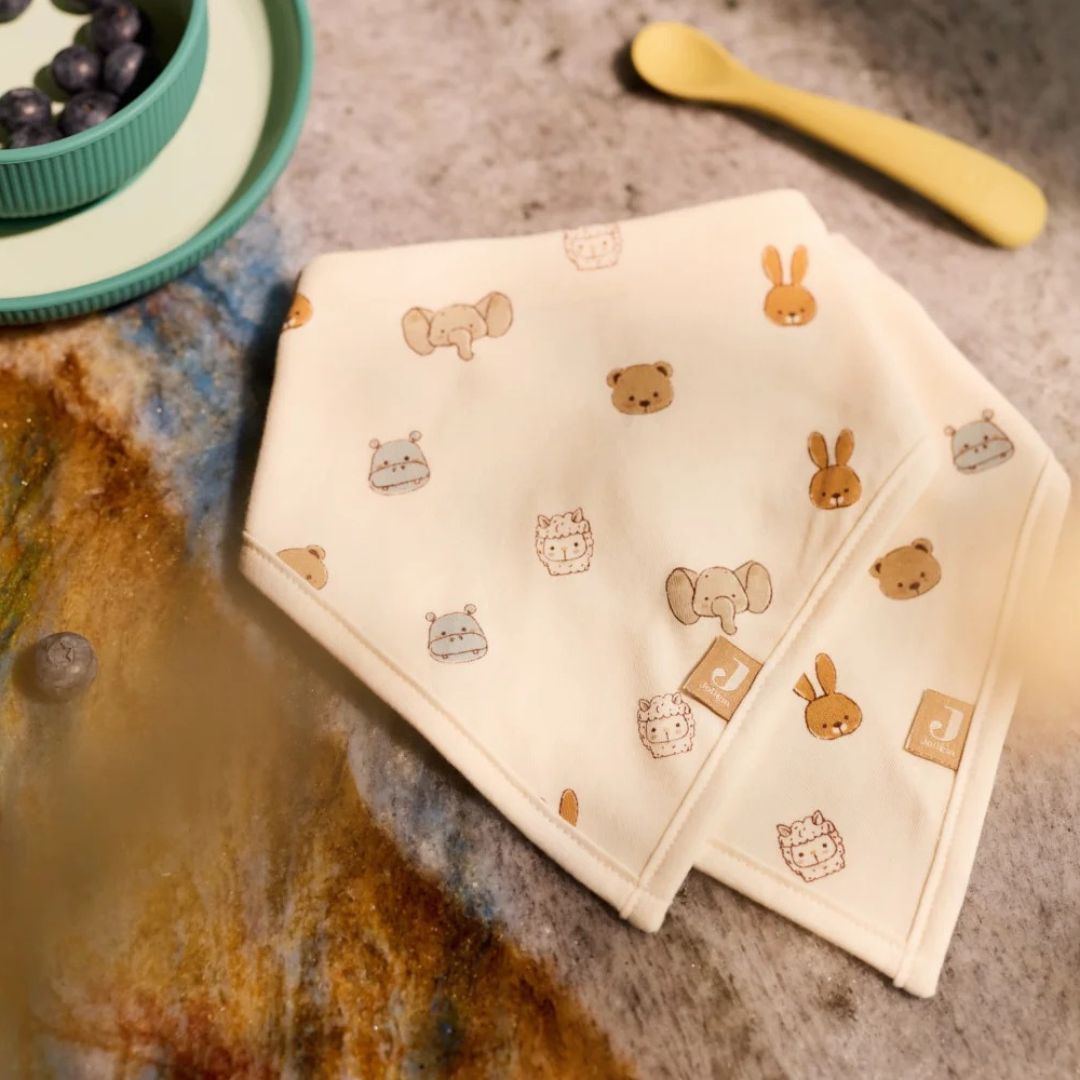 Jollein® Muslin bandana slinček Jollies 2 kos – slika 5
