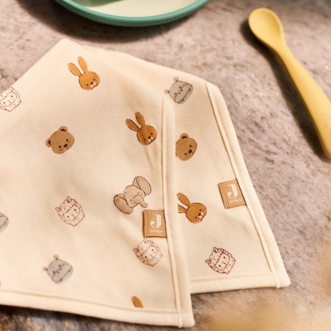 Jollein® Muslin bandana slinček Jollies 2 kos – slika 6