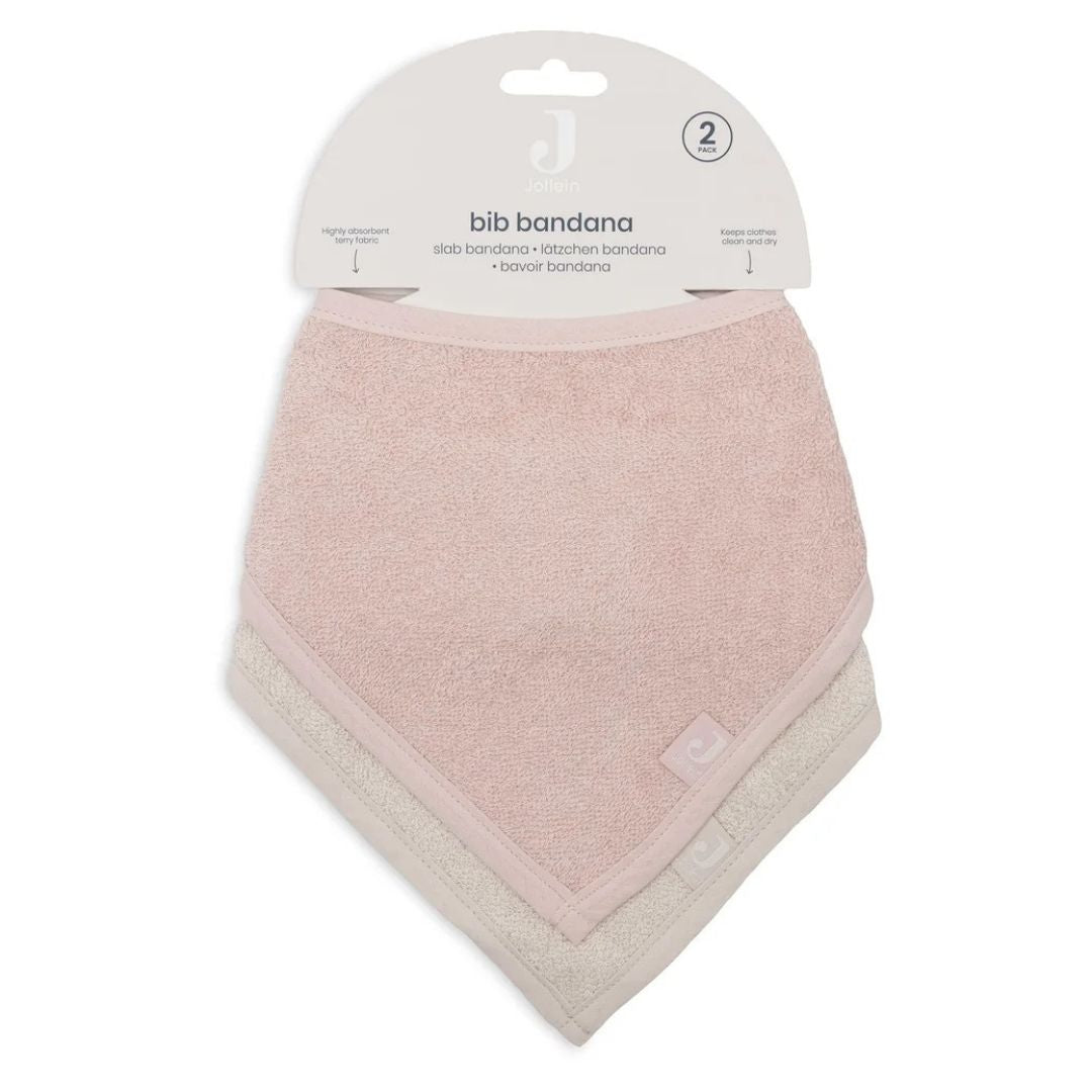 Jollein® Muslin bandana slinček Silk Rose/Sand 2 kos – slika 5
