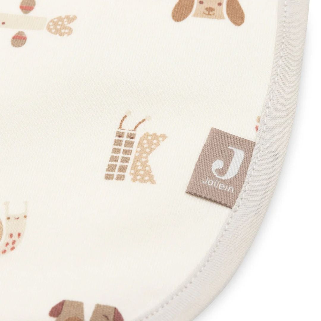 Jollein® Nepremočljivi slinček Animal Friends 5 kos Jollein