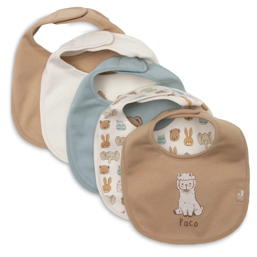Jollein® Waterproof Bib Jollies 5 Pack