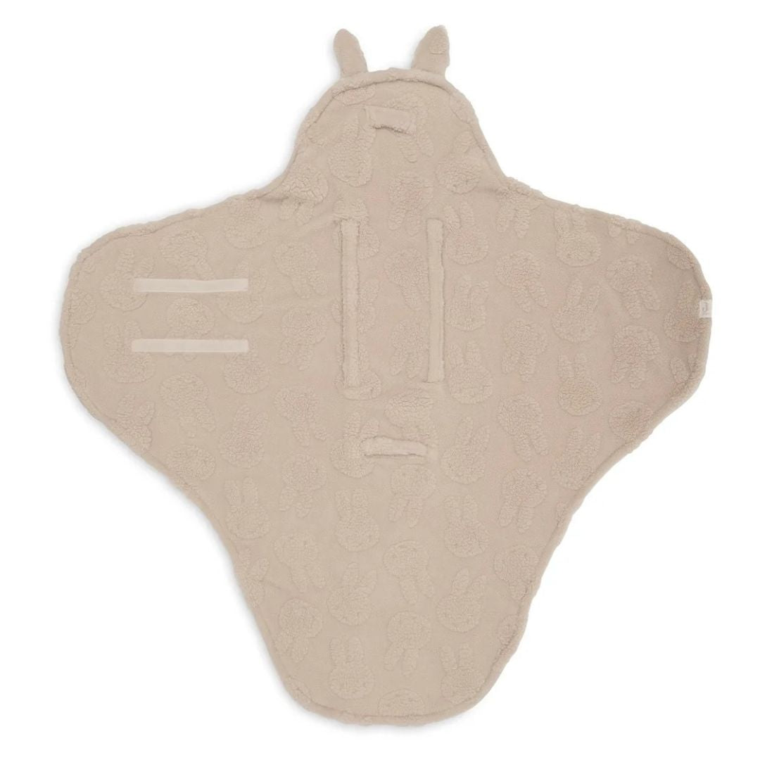 Jollein® Car Seat Blanket Miffy Jacquard Teddy Sand 105x100 – slika 3