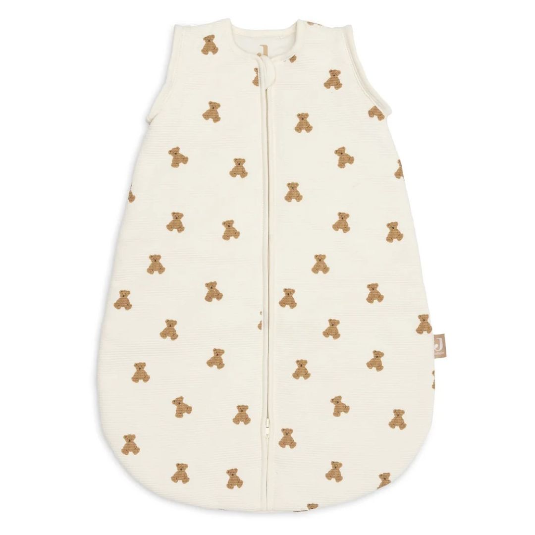 Jollein® Baby sleeping bag with removable sleeves 60cm Mini Teddy Bear Little Waffle – slika 3