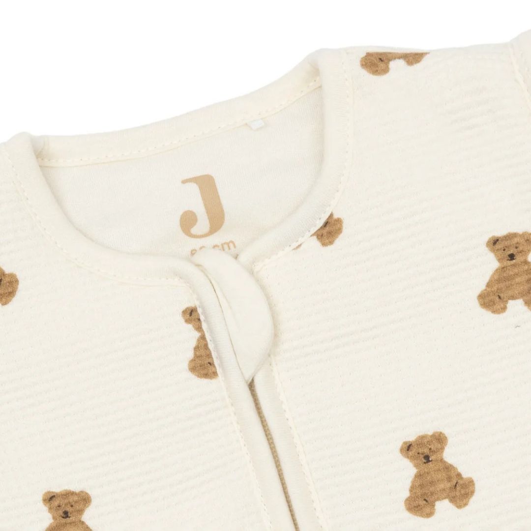Jollein® Baby sleeping bag with removable sleeves 60cm Mini Teddy Bear Little Waffle – slika 4