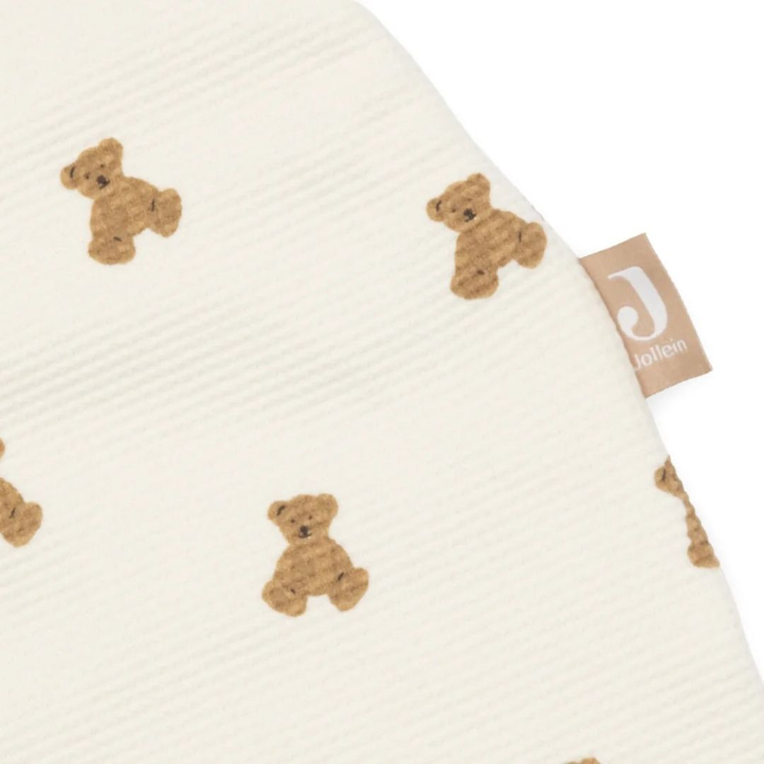 Jollein® Baby sleeping bag with removable sleeves 60cm Mini Teddy Bear Little Waffle – slika 6