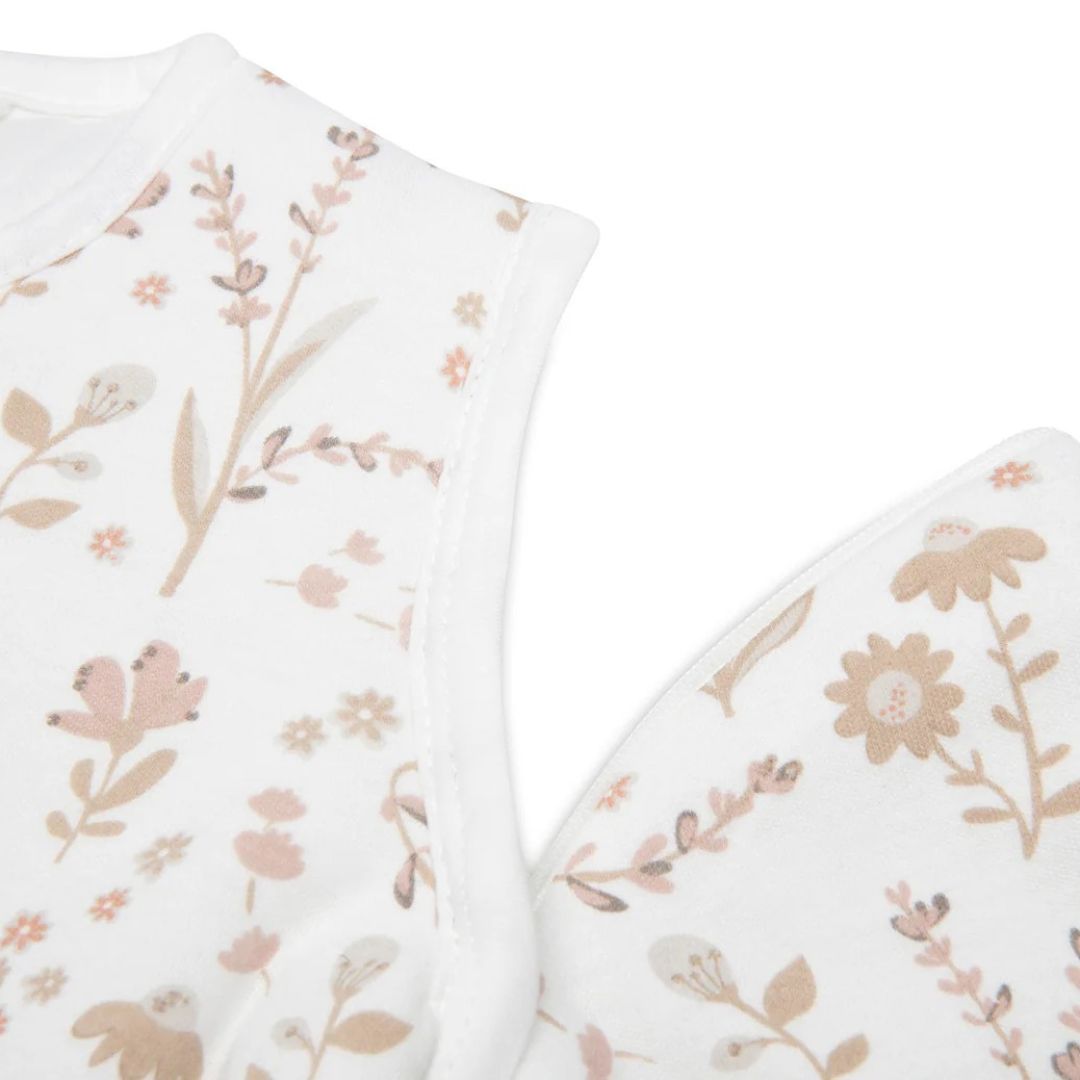 Jollein® Otroška spalna vreča s snemljivimi rokavi 90cm Bloomy TOG 3.5