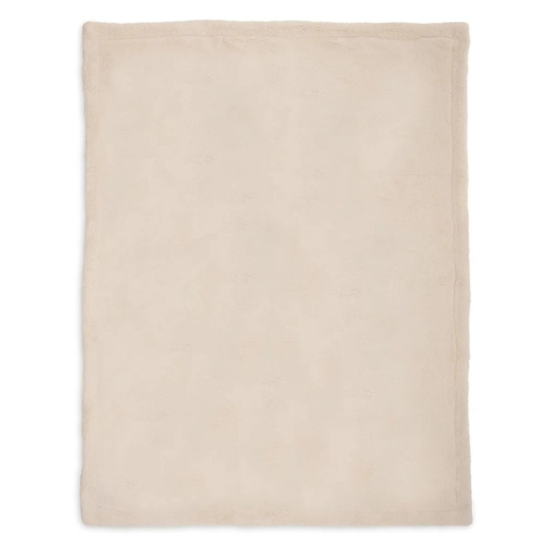 Jollein® Couverture tricotée Sprinkle Knit Sand/Fluffy 100x150