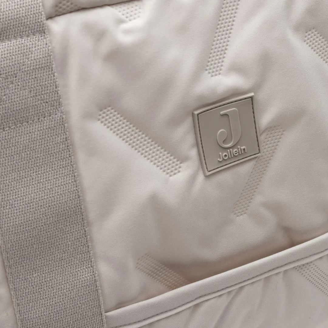 Jollein® Previjalna torba Embossed Lily Sand Jollein
