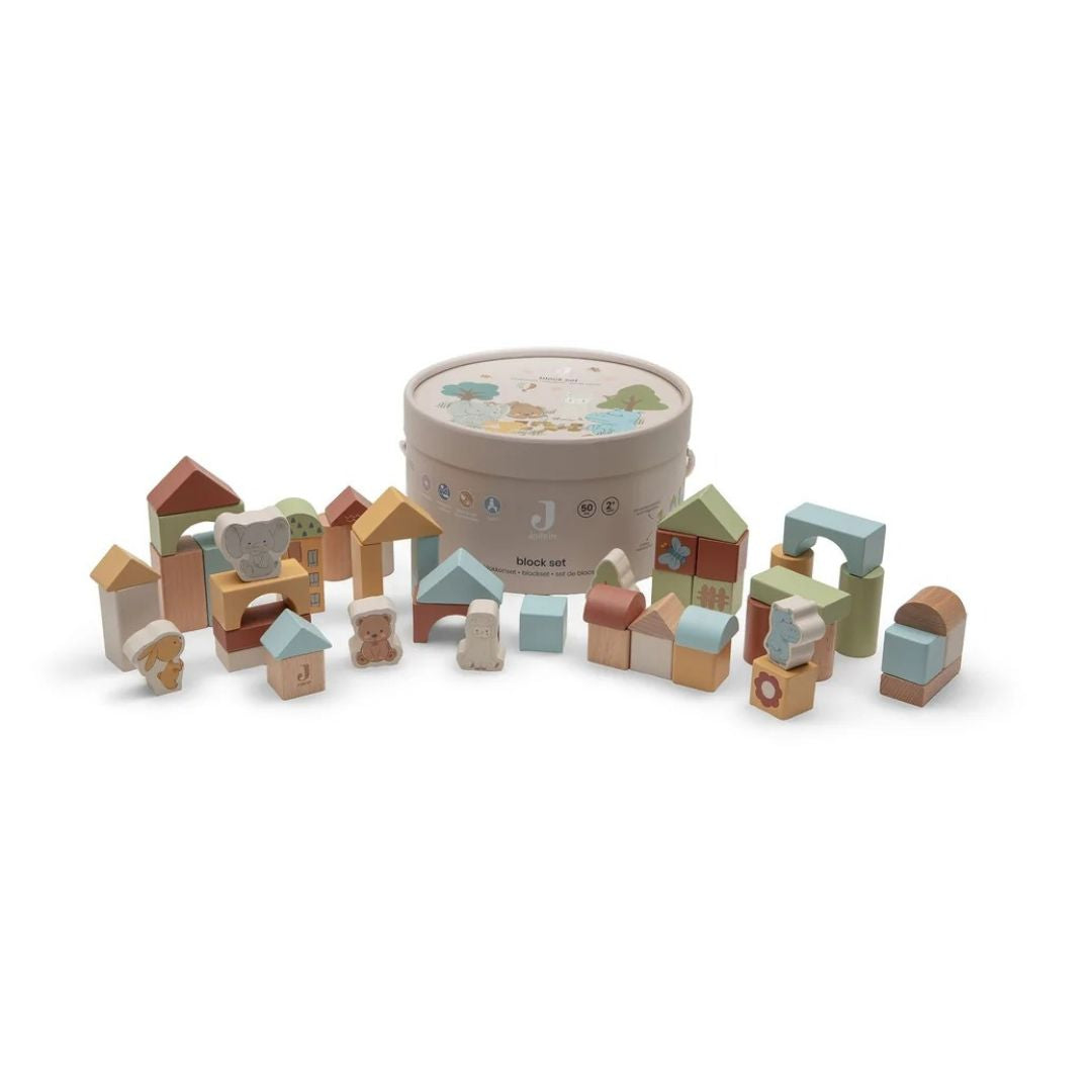 Jollein® Wooden Block Set Jollies