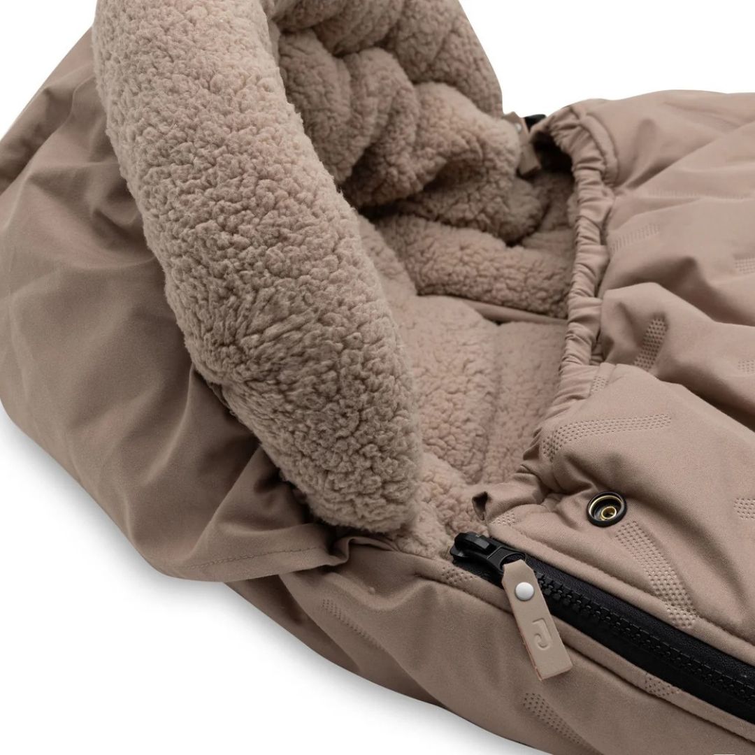 Jollein® Zimska vreča 0+ 3/5 točkovna Embossed Milky Coffee Jollein