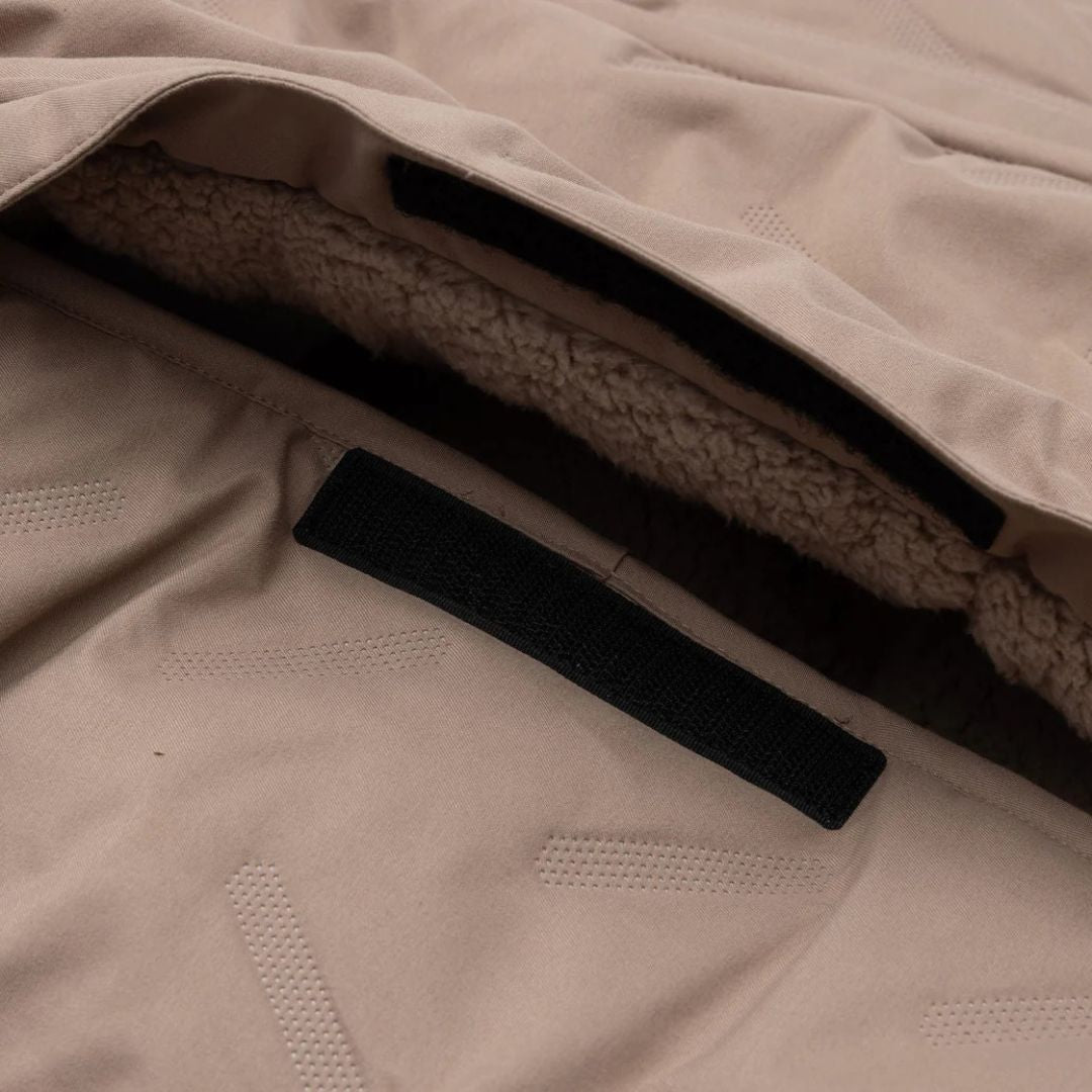 Jollein® Zimska vreča 0+ 3/5 točkovna Embossed Milky Coffee Jollein