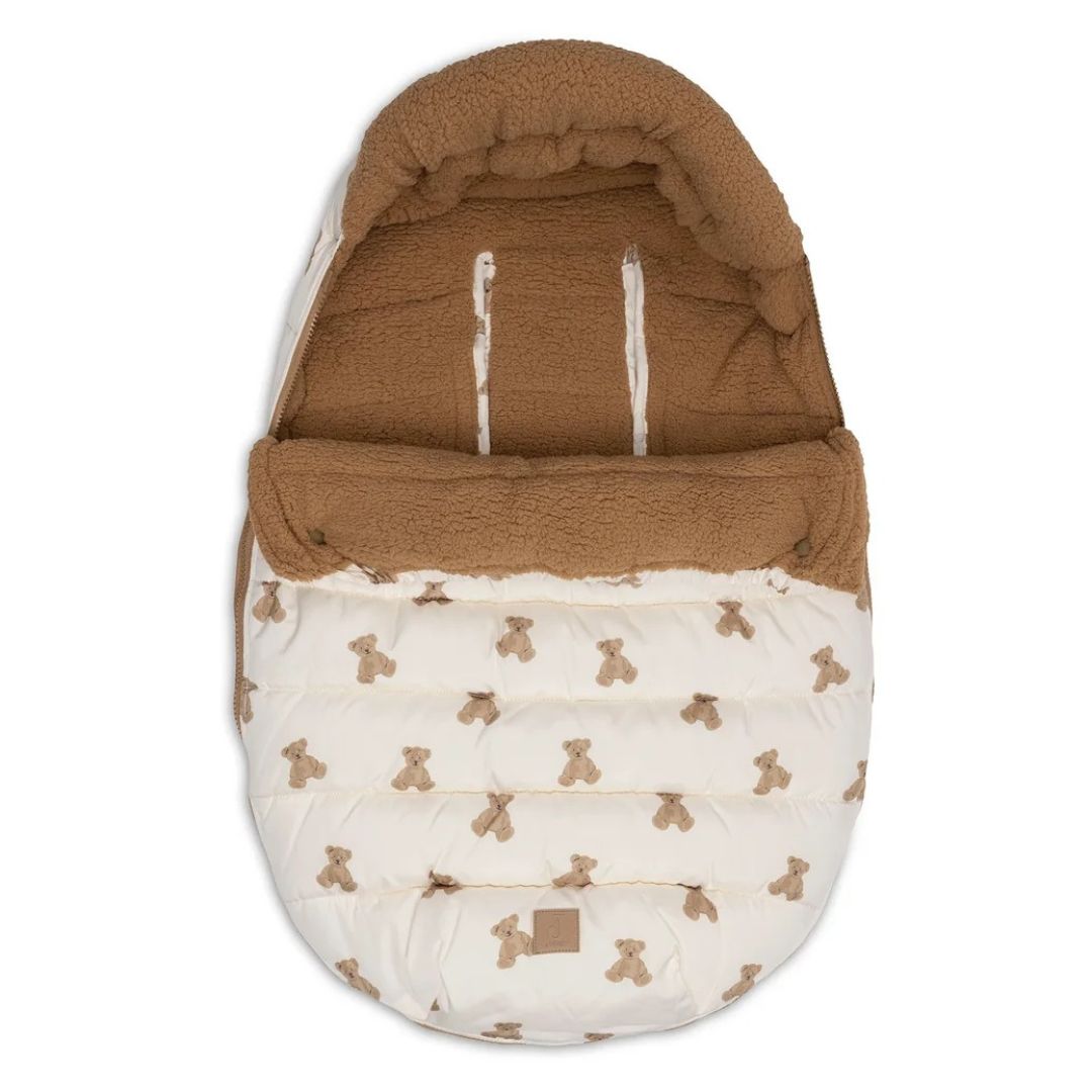 Jollein® Footmuff 0+ 3/5 points Mini Teddy Bear Puffed – slika 2