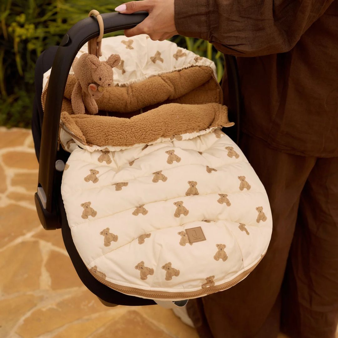 Jollein® Footmuff 0+ 3/5 points Mini Teddy Bear Puffed – slika 9