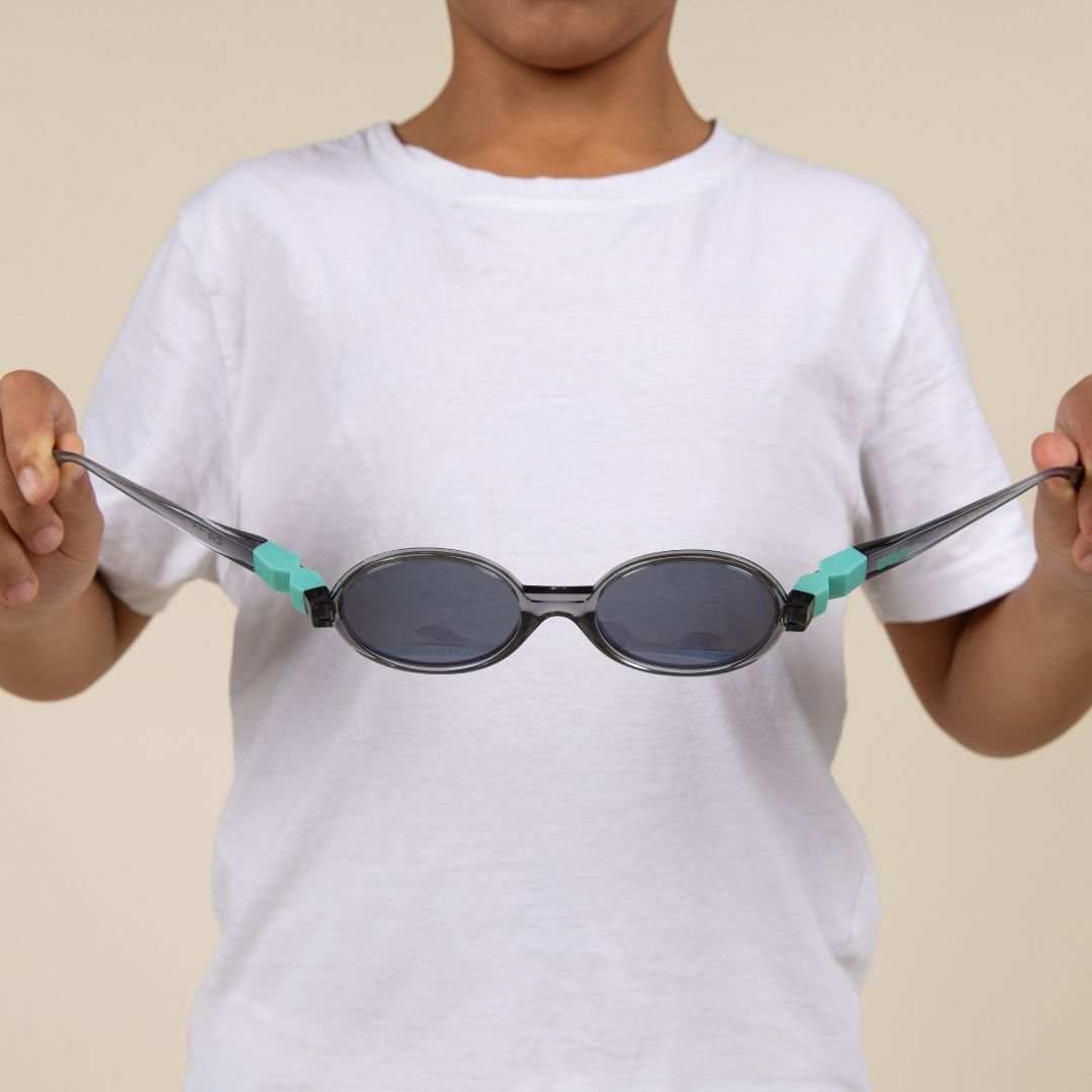 KiETLA® Otroška sončna očala POP Black/Lagoon Ki ET LA