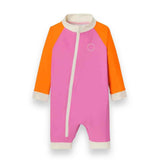 KiETLA® Costume da bagno intero lungo per bambini Pink/Red