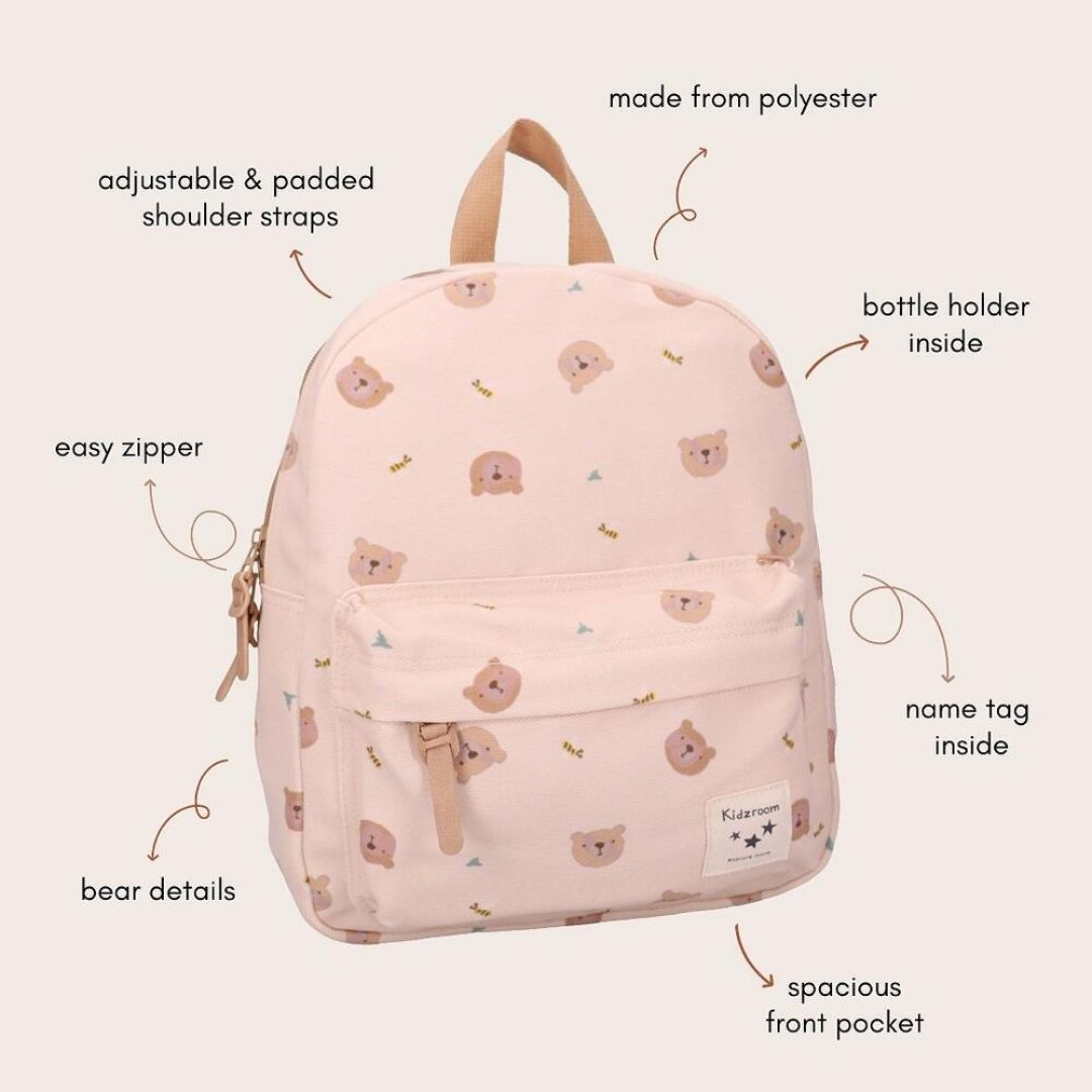 Kidzroom® Otroški nahrbtnik Little Story Beige Kidzroom