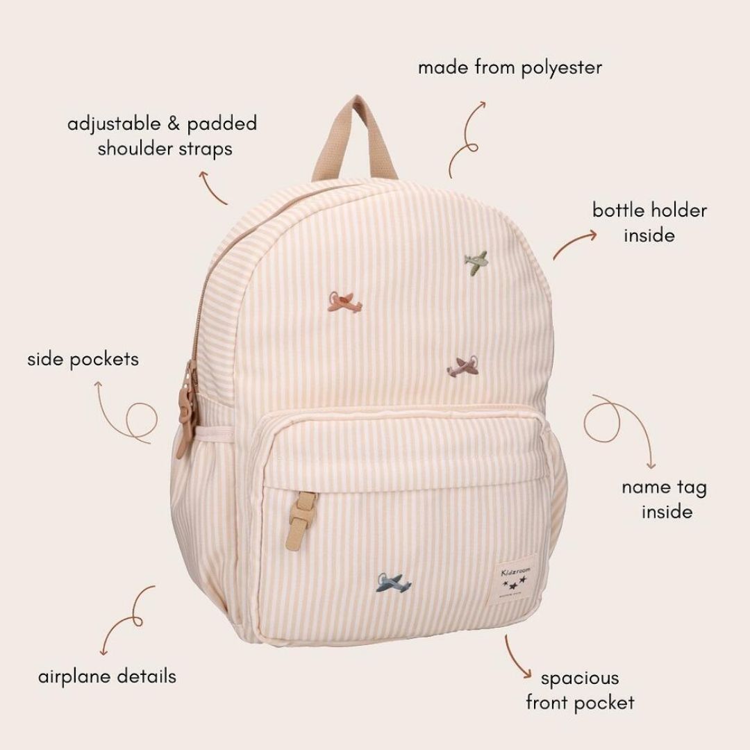Kidzroom® Otroški nahrbtnik Nostalgia Beige Kidzroom