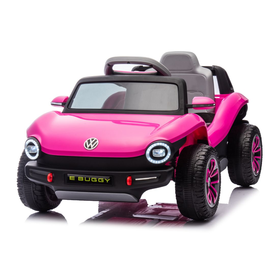 KikkaBoo® Avto na akumulator Licensed Volkswagen E Buggy Pink 12V/5A KikkaBoo