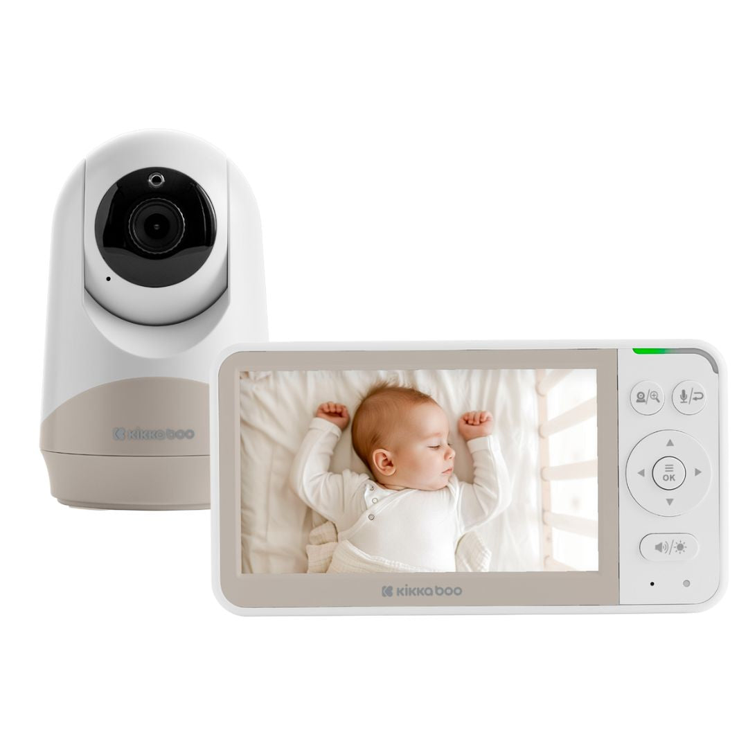 KikkaBoo® Wireless Electronic Baby Monitor Rhen Beige