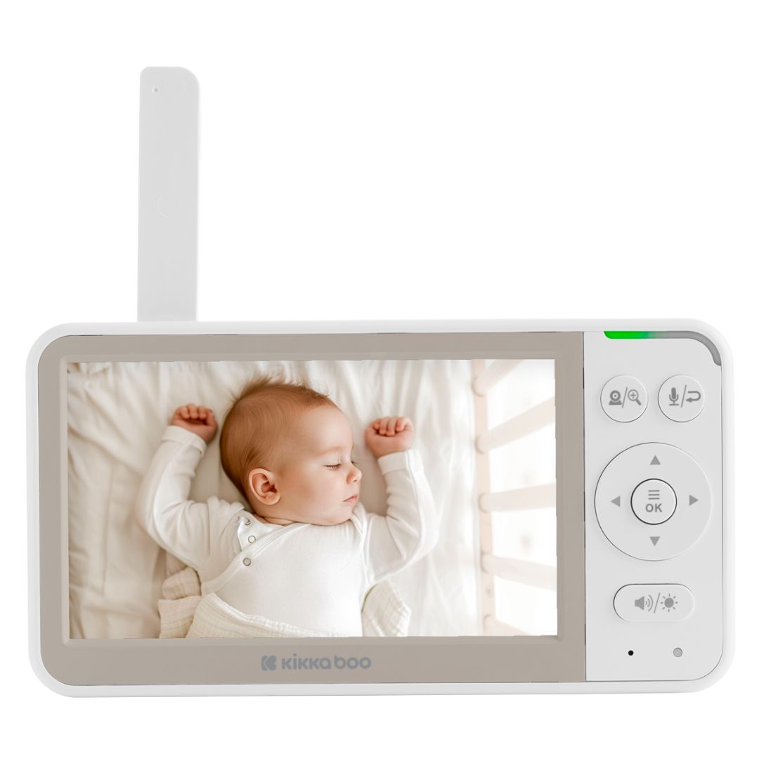 KikkaBoo® Wireless Electronic Baby Monitor Rhen Beige