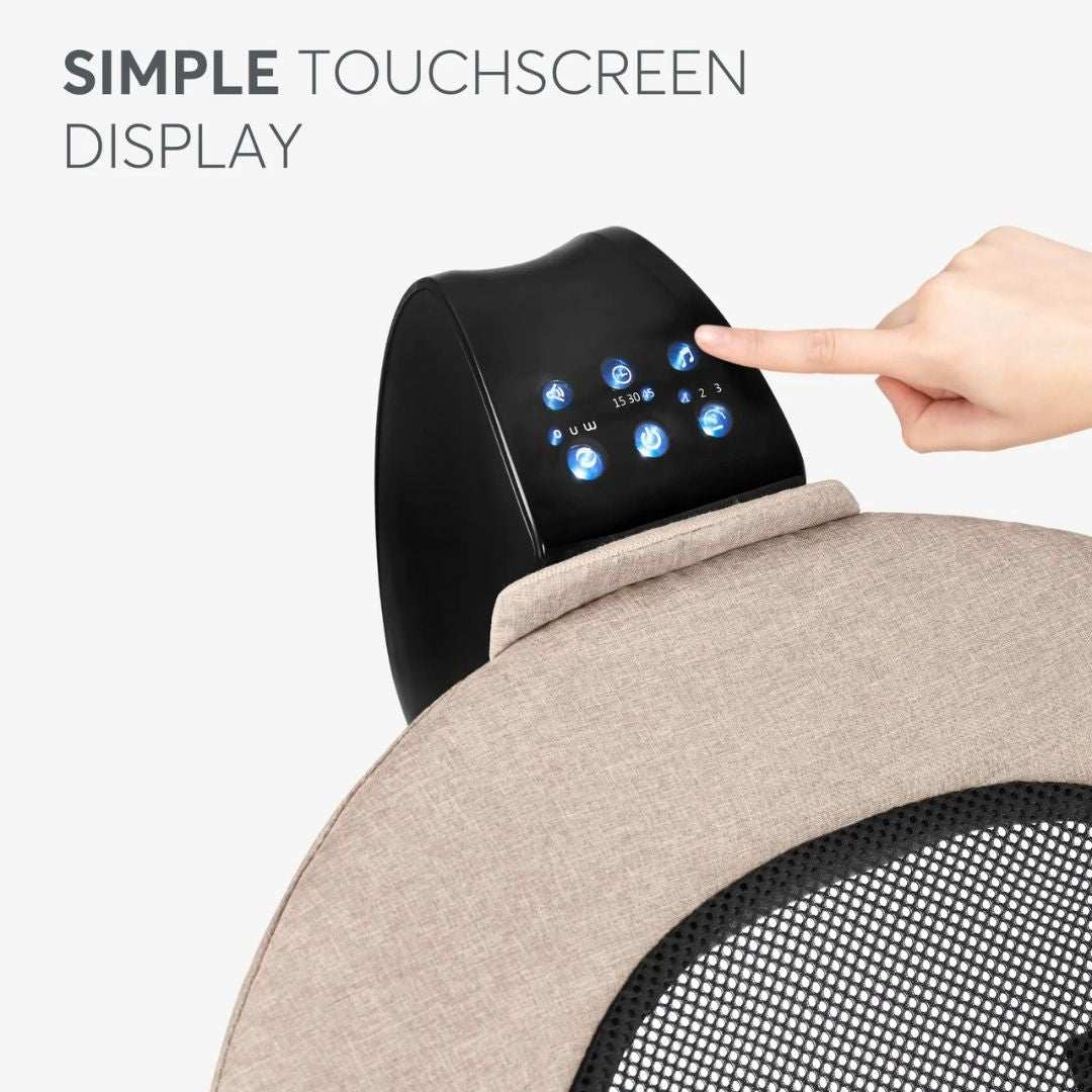 KikkaBoo® Električni gugalnik Zazu Beige KikkaBoo