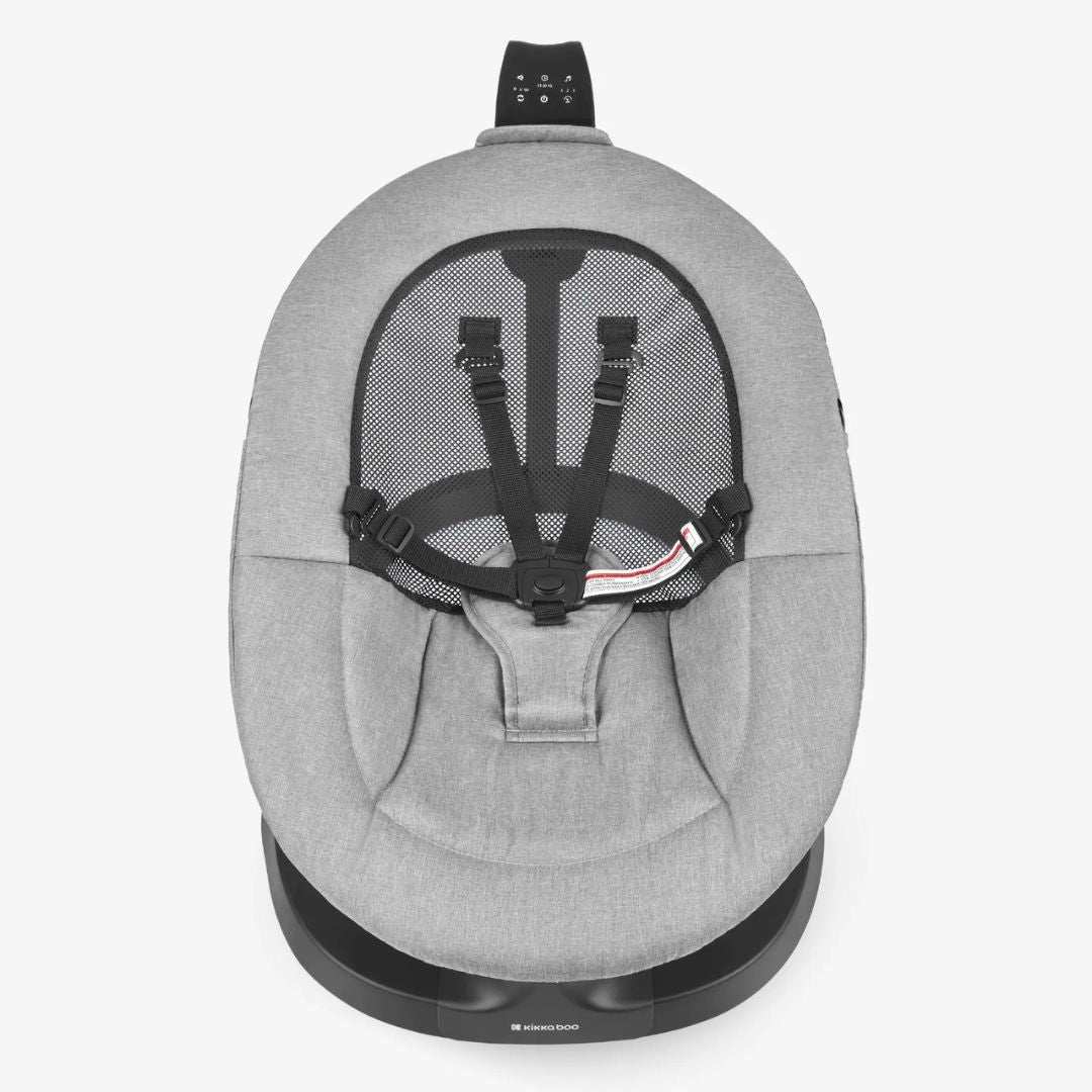 KikkaBoo® Električni gugalnik Zazu Grey KikkaBoo