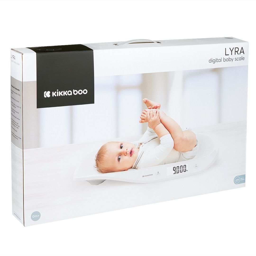 KikkaBoo® Otroška digitalna tehtnica Lyra Beige KikkaBoo
