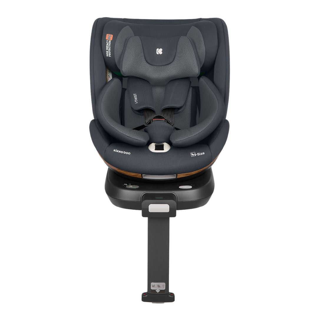 KikkaBoo® Otroški avtosedež 360° i-Twist i-SIZE (40-150 cm) Grey 2026 KikkaBoo