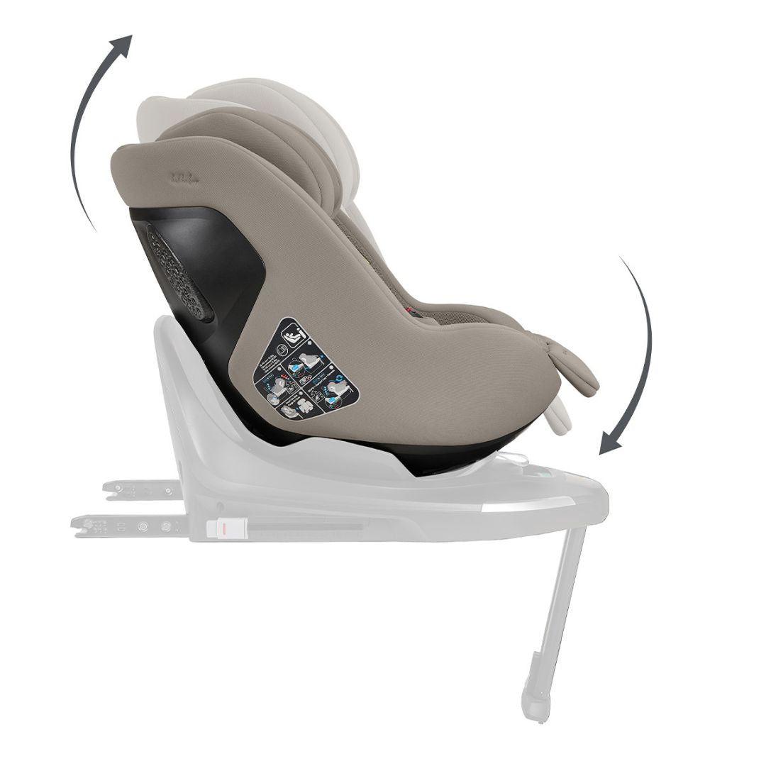 KikkaBoo® Otroški avtosedež i-Class Plus i-SIZE (40-105 cm) Champagne KikkaBoo